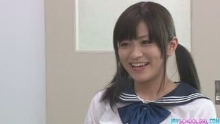 Masturbating In Class Gets Aika Hoshino Cum To Drink